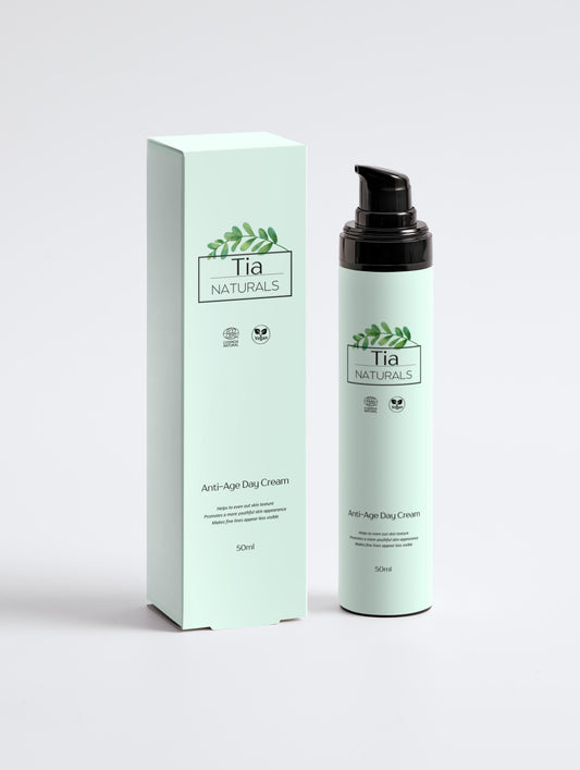 Anti-Age Day Cream - Certified Natural - Tia Naturals