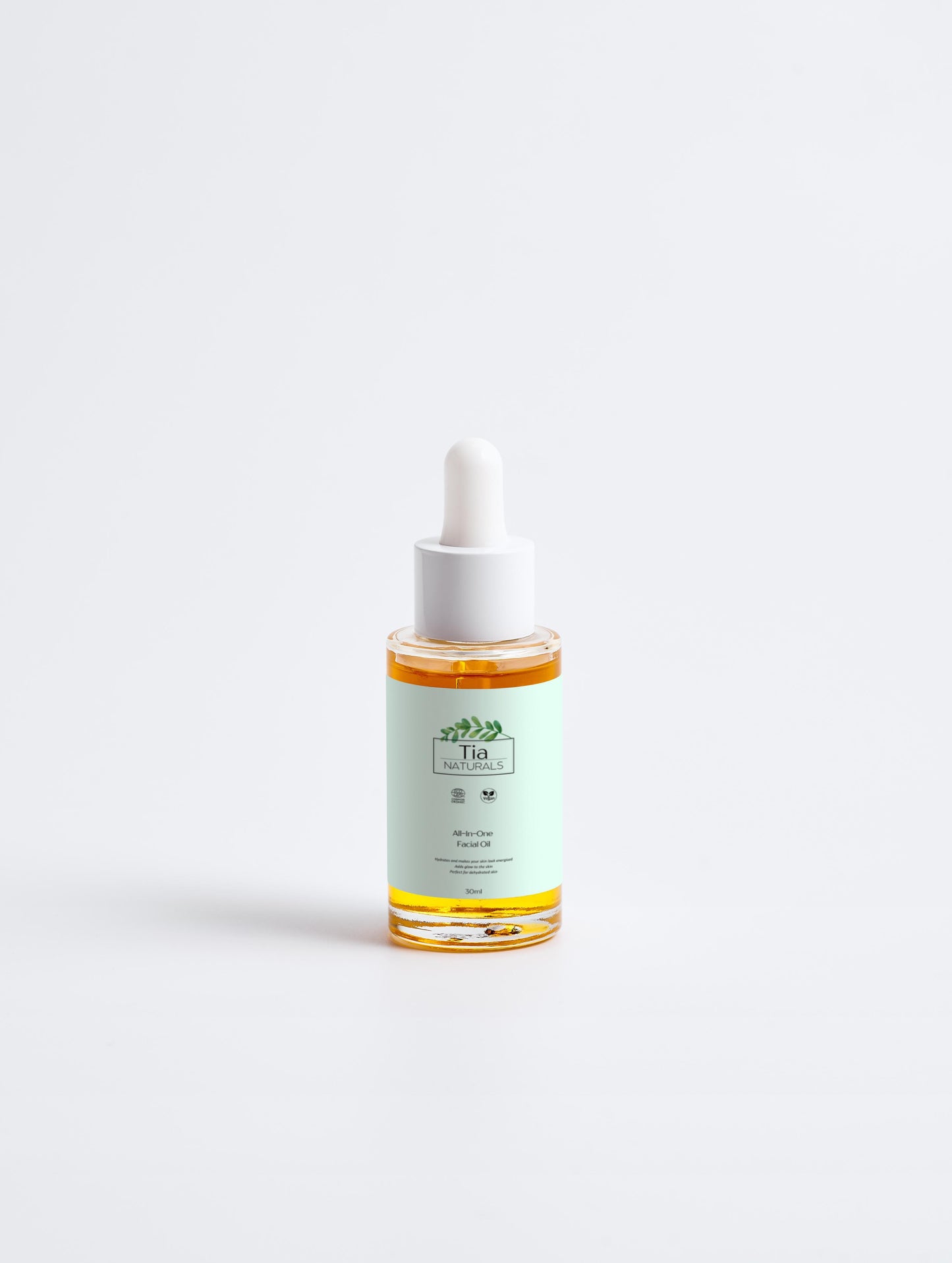 All-In-One Facial Oil - Organic Certified - Tia Naturals