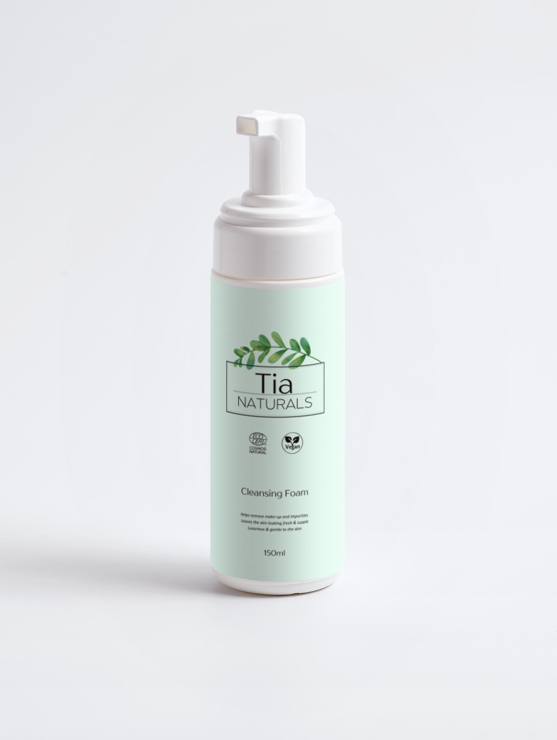 Cleansing Foam - Certified Natural - Tia Naturals